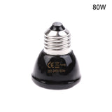 Ceramic Infrared Heat Lamp for Reptiles — No-Light Warmer, E27, 20W-80W
