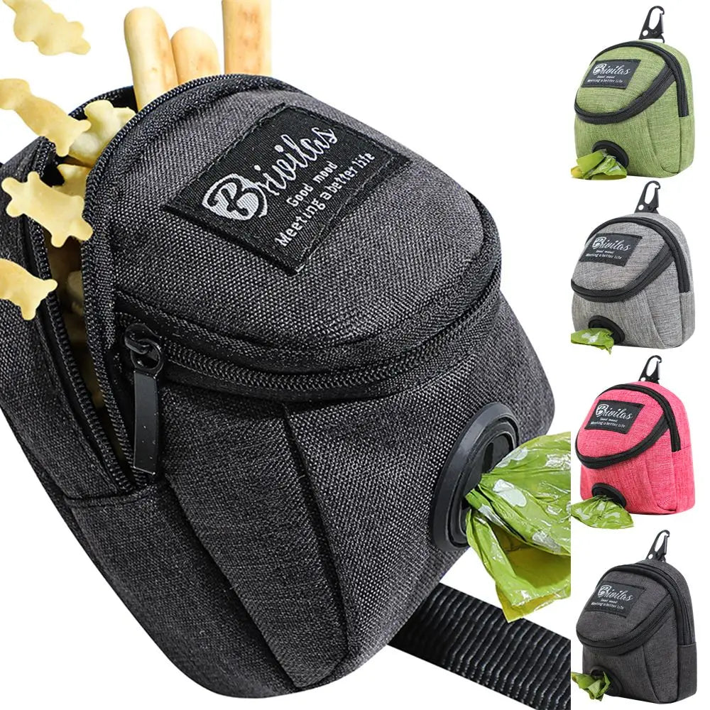 Multifunction Dog Training & Treat Bag (Poop Bag Holder, Outdoor)