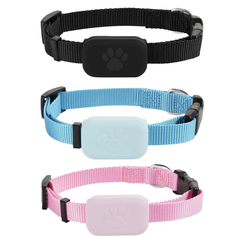 Smart GPS Pet Tracker with Adjustable Collar for Dogs & Cats