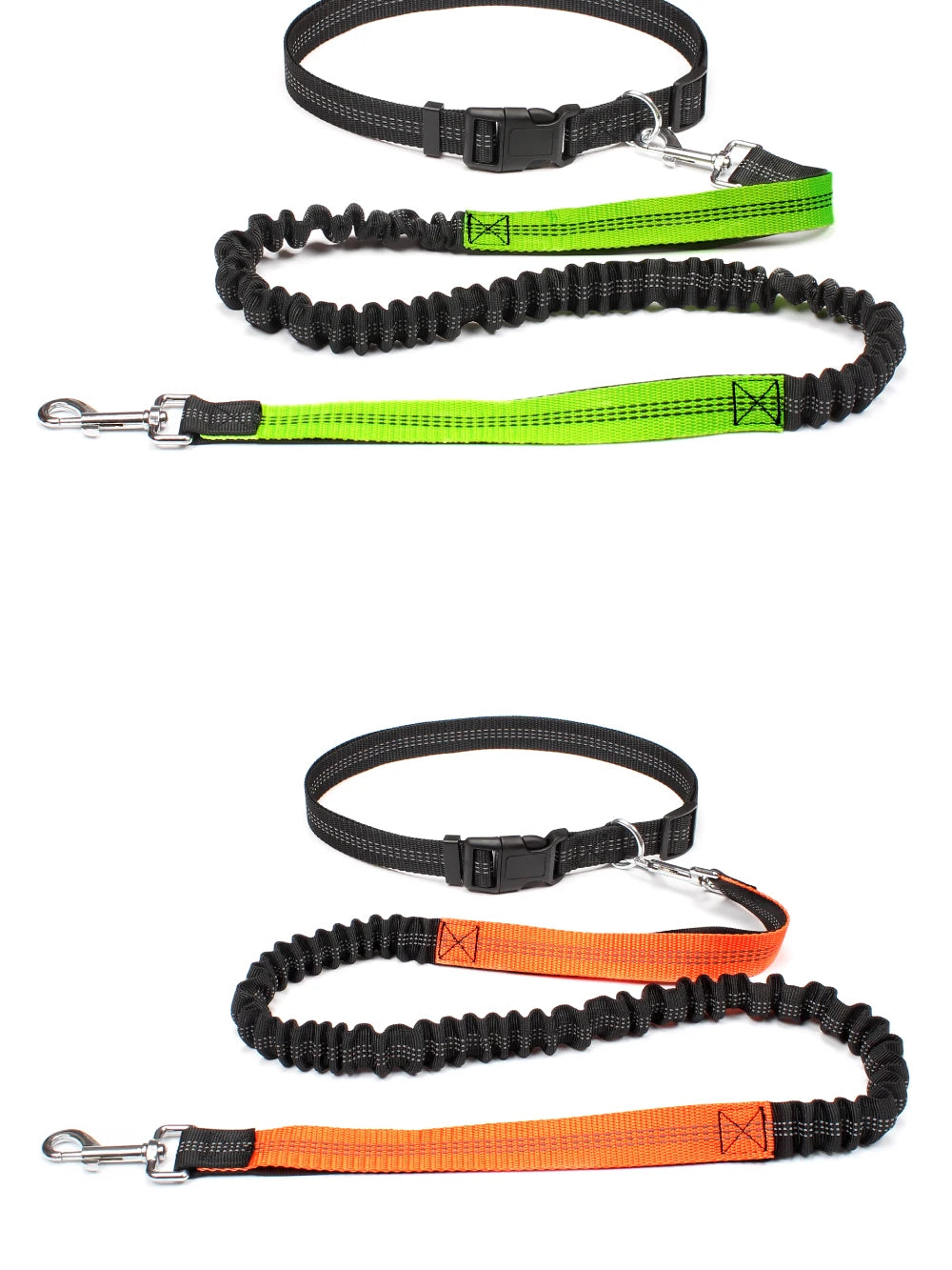 Hands-Free Running Dog Leash with Waist Belt