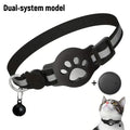 Lightweight Cat GPS Locator Collar with Reflective Strips - Night Safety Tracking, iOS & Android