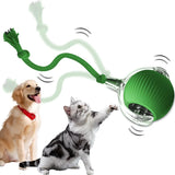 Automatic Chase Ball Toy with Tail Rope — Interactive Play for Bored Indoor Cats