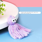 Wool Octopus Plush Cat Toy — Bite-Resistant Self-Righting Kitten Play Ball