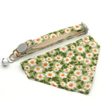 Daisy Flower Bandana Collar for Pets