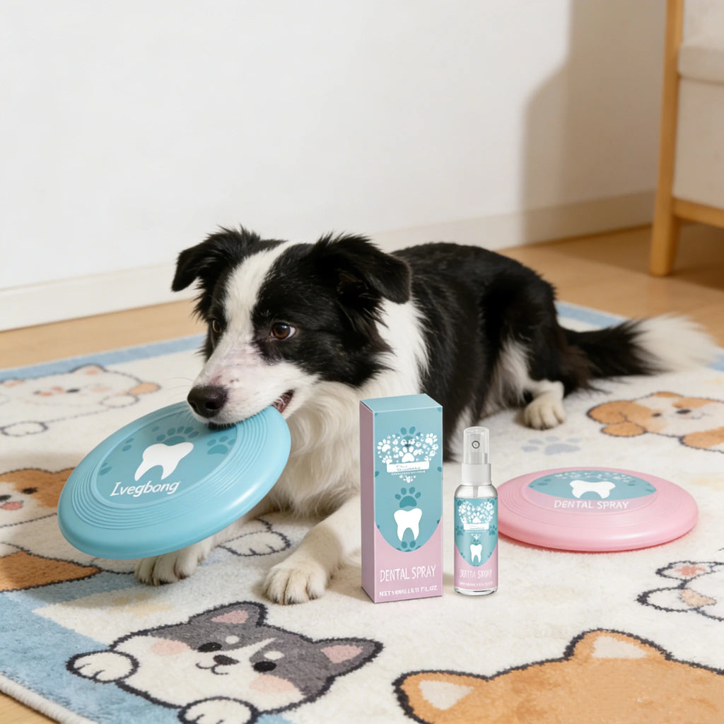 Pet Oral Care Spray — No-Brush Teeth Cleaning & Fresh Breath, 100ml