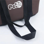 Waterproof Striped Cat Carrier Apron (Breathable, Home & Travel)