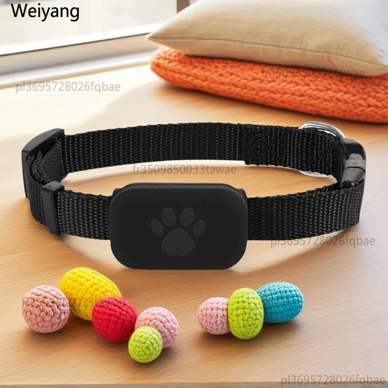 Real-Time GPS Pet Locator with Adjustable Collar for Dogs & Cats