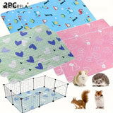 Reusable Cage Liner Pad 2-Pack — Washable Base Pad for Small Pets