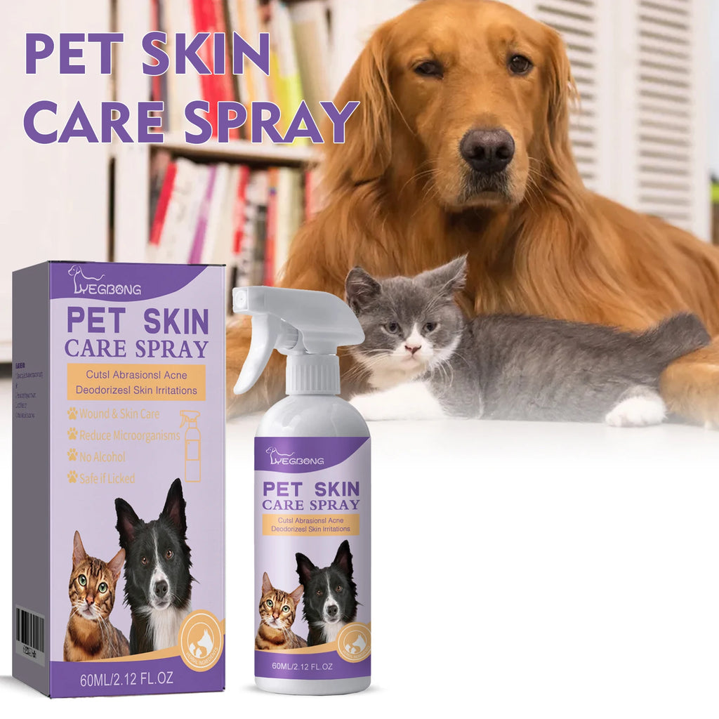 Pet Skin Relief Spray — Mite & Itch Relief for Dogs & Cats