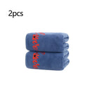 Quick-Drying Pet Bath Towels — Soft Fiber, 60x105cm
