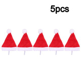 Plush Santa Hat for Dogs (Christmas Costume Accessory)