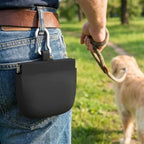 Silicone Dog Treat Pouch (Waterproof, Oil-Resistant, Wipe-Clean)