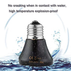 Far Infrared Ceramic Warmer Bulb — E27 Heat Lamp for Reptiles & Brooders