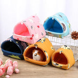 Cozy Small Pet Sleeping Bed — Warm Flannel Nest for Hamsters & Rabbits