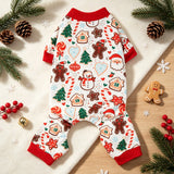 Christmas Four-Legged Dog Outfit (Gingerbread, Snowman & Santa)