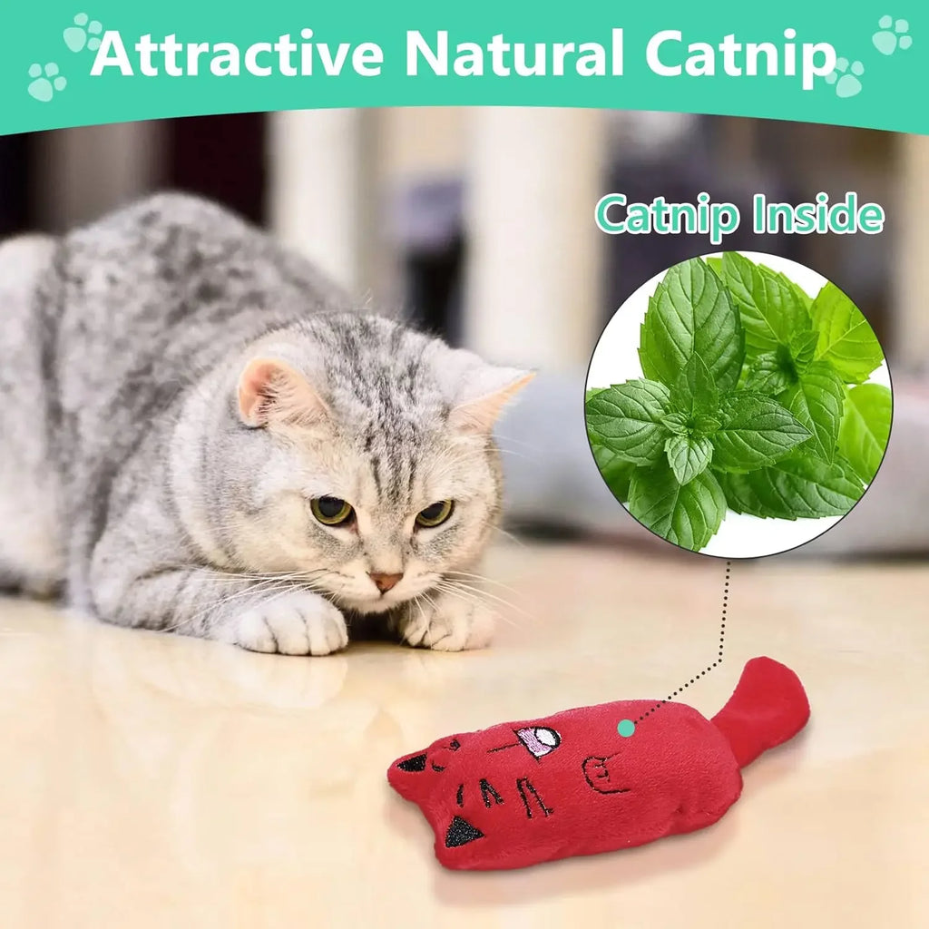 Catnip Plush Kicker Toy Set (Multipack)