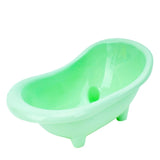 Small Pet Sand Bath Tub — Anti-Skid Base for Hamsters & Mice