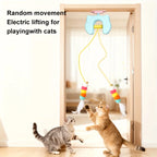 Automatic Retractable Cat Teaser — Electric Hanging Swing Toy