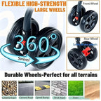 3-in-1 Lightweight Foldable Pet Stroller for Small & Medium Dogs & Cats — Outdoor Carrier with Car Seat Mode