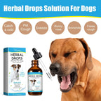 Pet Herbal Cough Relief Drops (Throat Soothe, Immunity Boost, Cats & Dogs)
