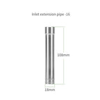 Stainless Steel Aquarium Lily Pipe & Oil Film Skimmer Set (WYIN Style)