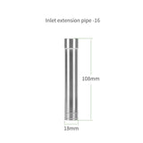 Stainless Steel Aquarium Lily Pipe & Oil Film Skimmer Set (WYIN Style)