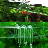 Aquarium U-Shaped Glass CO2 Tube Connector (Check Valve, CO2 Diffuser)