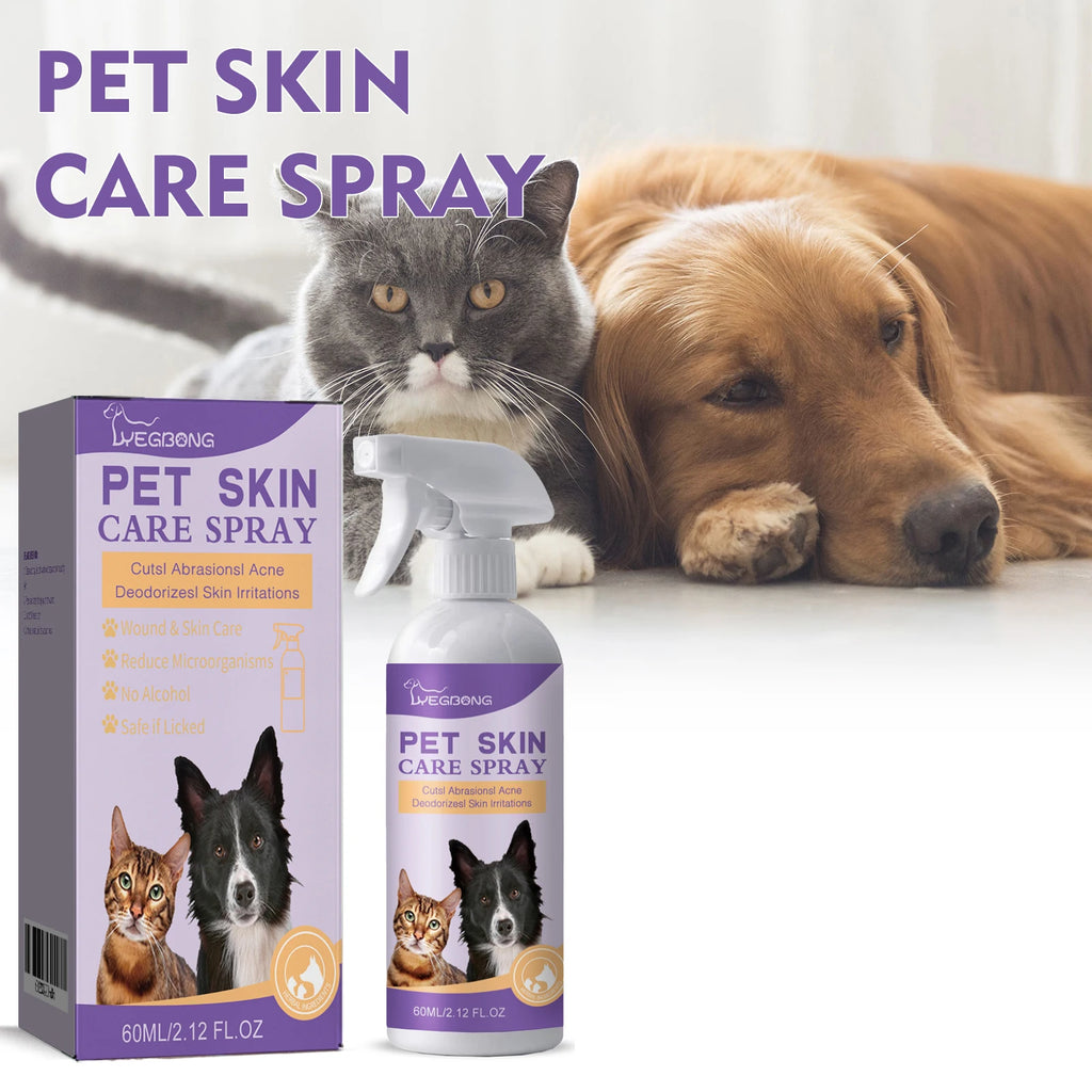 Pet Skin Relief Spray — Mite & Itch Relief for Dogs & Cats