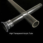 Acrylic Aquarium Shrimp Feeding Dish & Tube (Transparent, Snail & Shrimp)