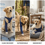 Dog Leg Protector Sleeve (Breathable Fabric, Stretchy, Washable, S to XXL)