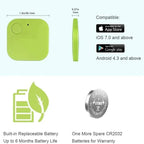 Mini Bluetooth Pet Tracker with Built-In Speaker - AirTag-Style Finder