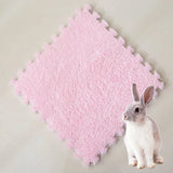 Fleece Cage Liner Squares — Spliceable Mats for Guinea Pigs & Rabbits