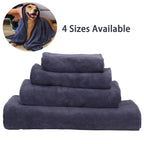 Microfiber Quick-Dry Pet Towel — Ultra-Absorbent Drying Towel for Dogs & Cats