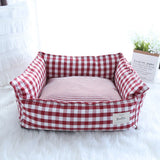 Sofa-Style Pet Kennel Bed