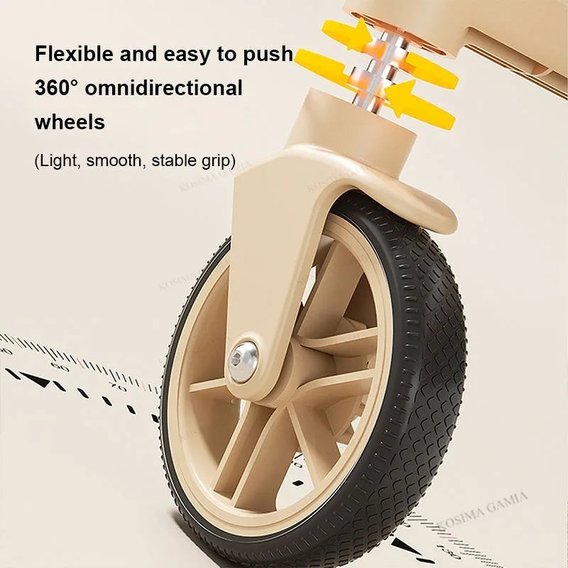One-Click Separable Lightweight Universal Pet Stroller for Cats & Dogs — Portable Foldable Travel Cart