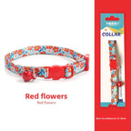 Woven Cat Collar with Bell & Safety Buckle