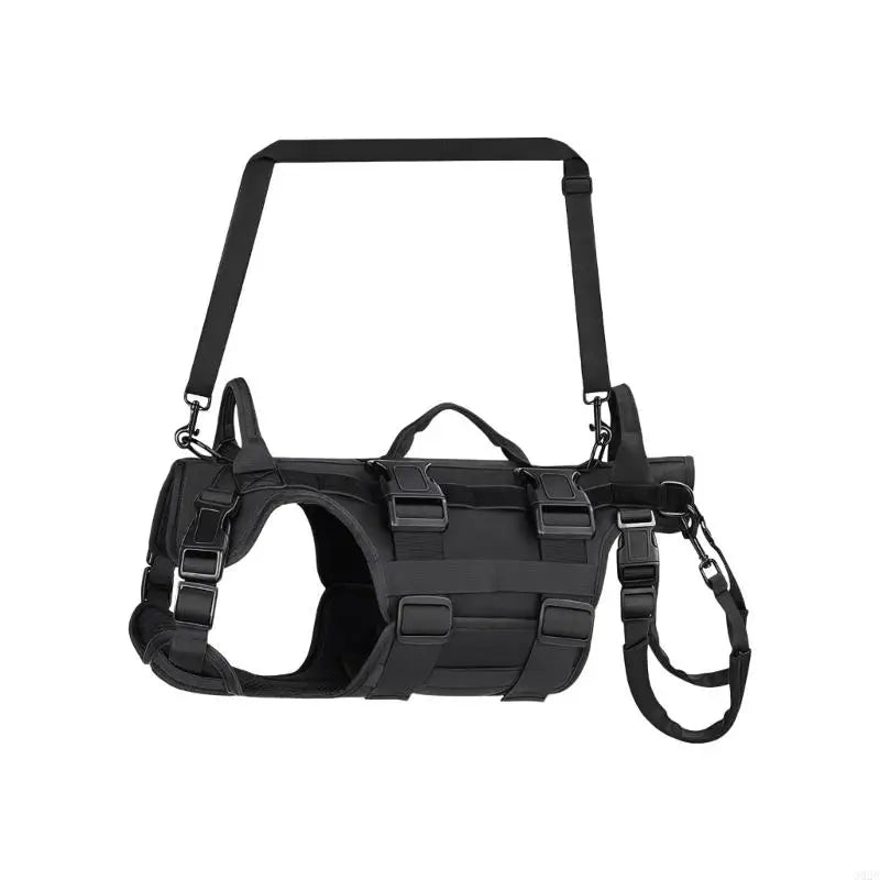 Full Support Dog Wheelchair Harness (Waterproof, D-Ring Attachments, Adjustable)
