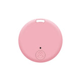 Round Mini Bluetooth Anti-Loss Tracker for Dogs, Cats, Kids & Keys - Smart Finder