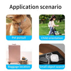 Mini Pet GPS Tracker & Smart Finder for Wallets, Keys & Kids - Apple Find My Compatible