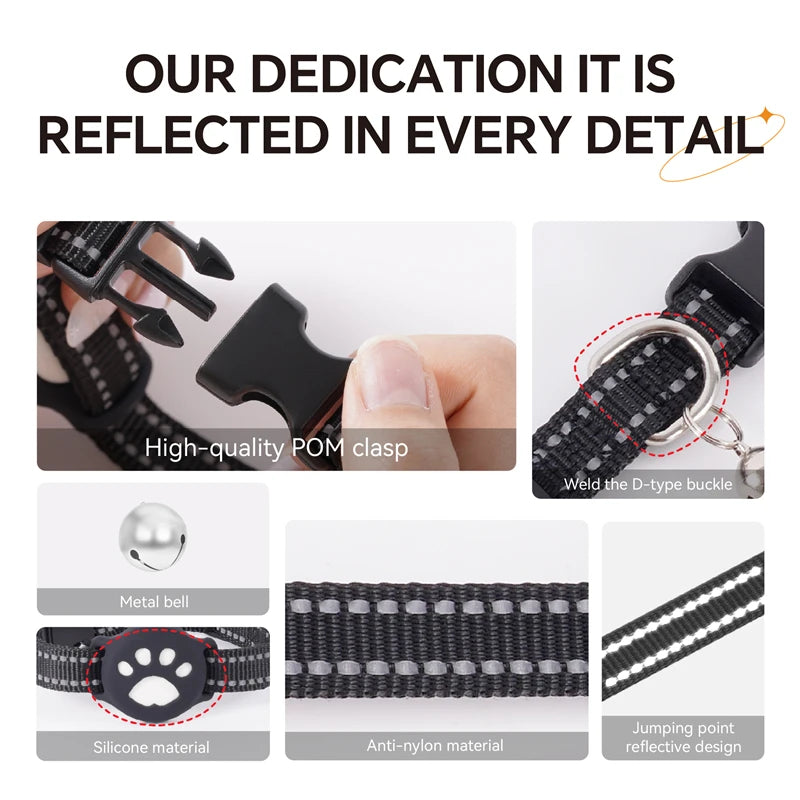IP67 Waterproof GPS Animal Tracker Collar for Cats & Dogs (iOS & Android)