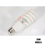 UVB Reptile Heat & Light Bulb — Calcium-Boosting 5.0/10.0, 13W/26W