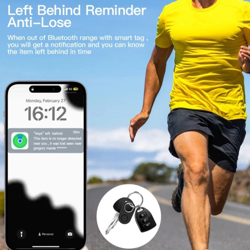 IP54 Silicone Bluetooth Tracker with Find My - Dust & Water Resistant
