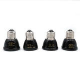 Ceramic Infrared Heat Emitter — 20,000-Hour No-Light Bulb, E27, 25W-100W