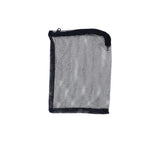 Reusable Aquarium Filter Net Bags (Black Nylon Mesh, Zip Closure)