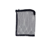 Reusable Aquarium Filter Net Bags (Black Nylon Mesh, Zip Closure)