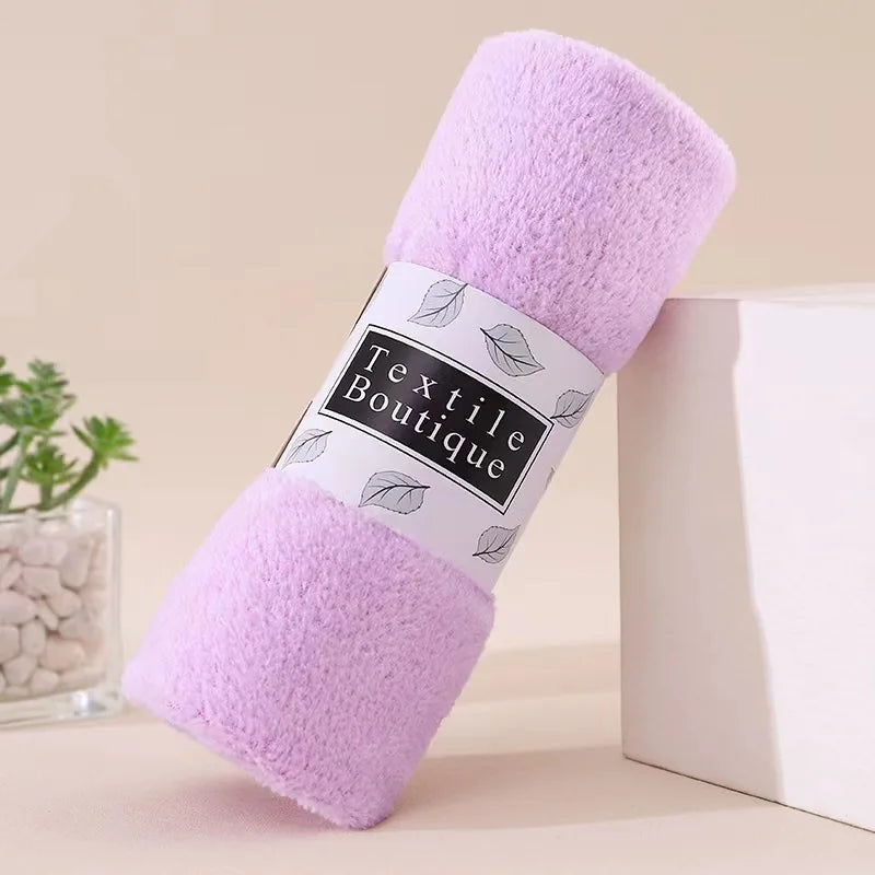 Cotton Pet Towel — Soft Absorbent Bath & Face Towel for Dogs & Cats