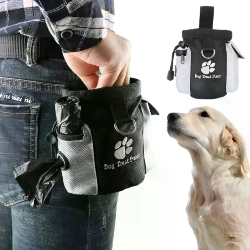 Dog Training Fanny Pack (Waste Bag Compartment, Treat Holder, Outdoor)