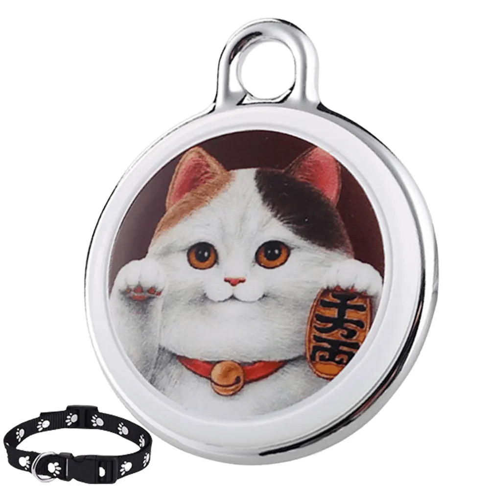Waterproof Bluetooth GPS Real-Time Collar Tracker for Dogs & Cats - Anti-Loss
