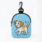 Dog Training Treat Bag (Large Capacity, Cartoon Print, Waterproof, Hook Buckle)