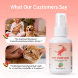 Watermelon Pet Cologne — Long-Lasting Deodorizing Spray for Dogs & Cats